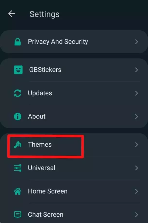 Themes Customization
